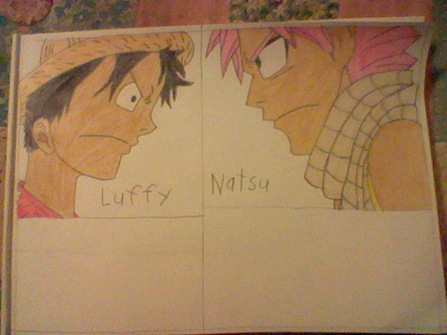 Natsu and Luffy 0