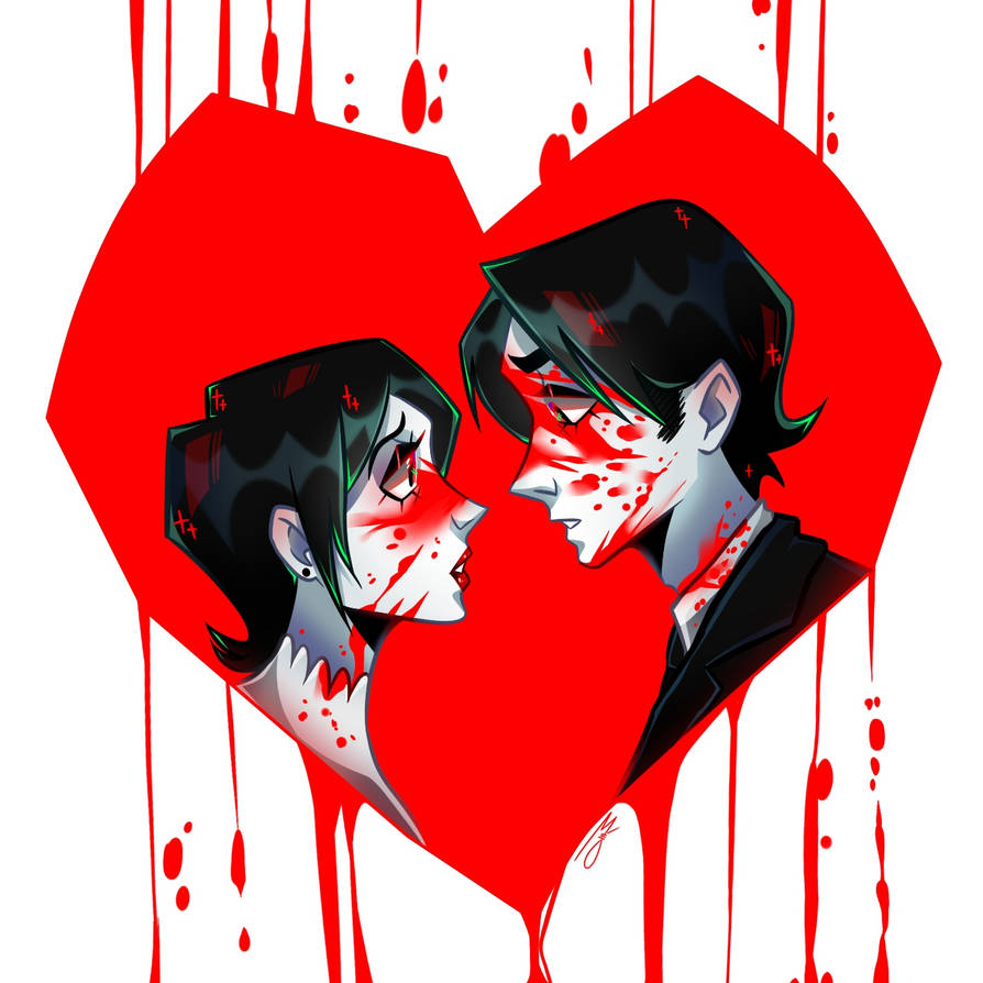 Demolition Lovers Valentine's Day postcard by Misery16Krim on DeviantArt