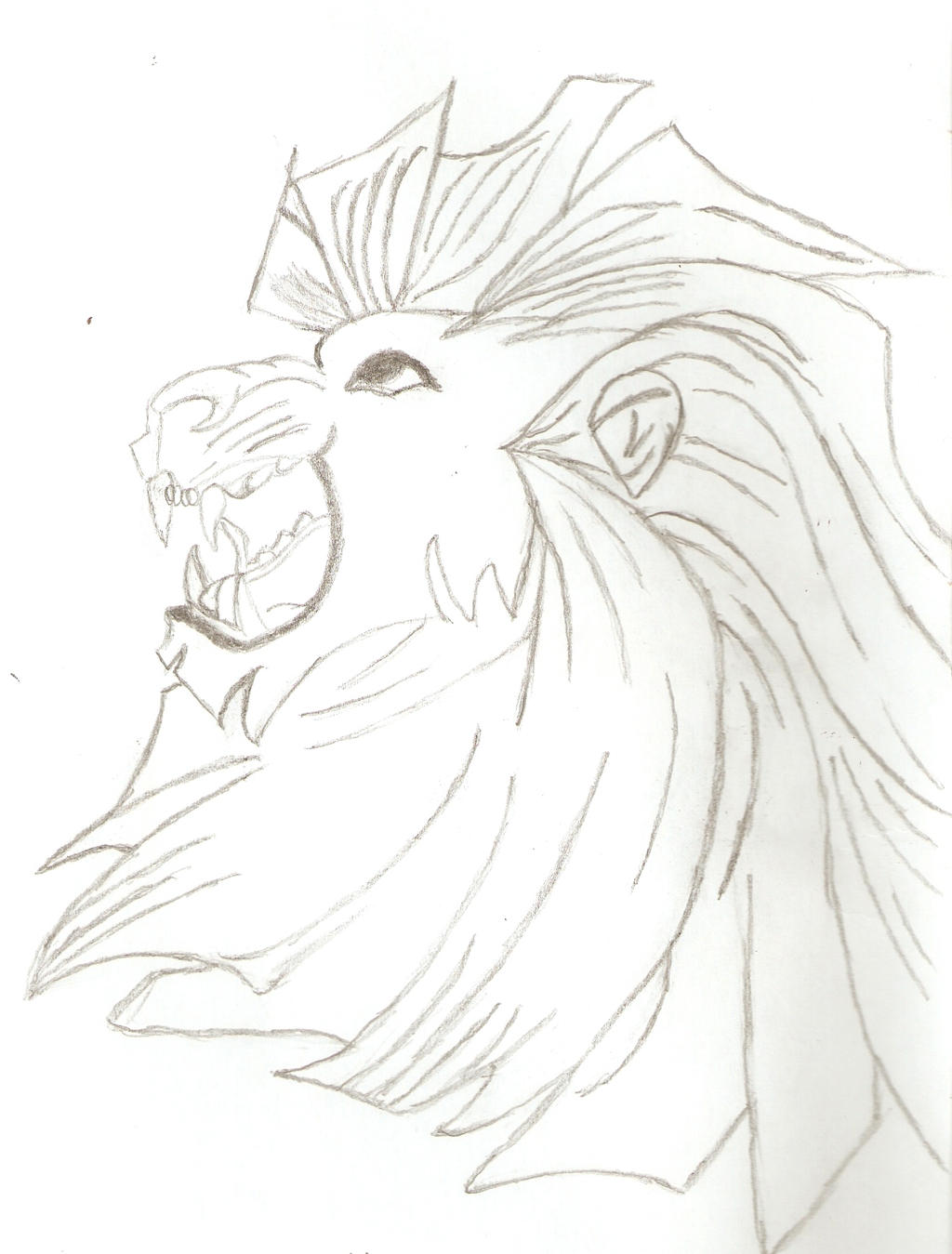 Narnia Aslan Hand Drawing by FreeHandDrawings on DeviantArt
