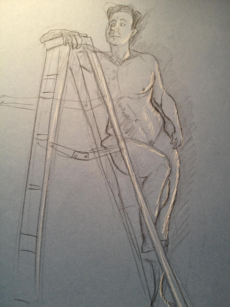 Ladder Life Drawing