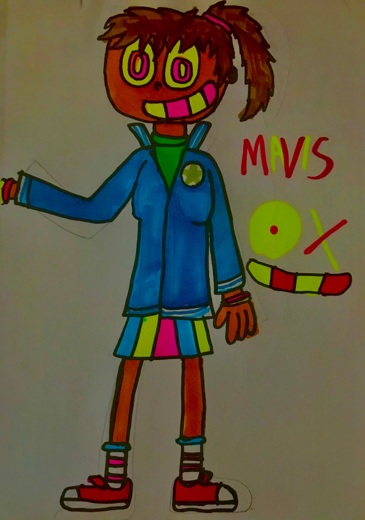 Mavis the rave girl! by D4nnyBoi on DeviantArt