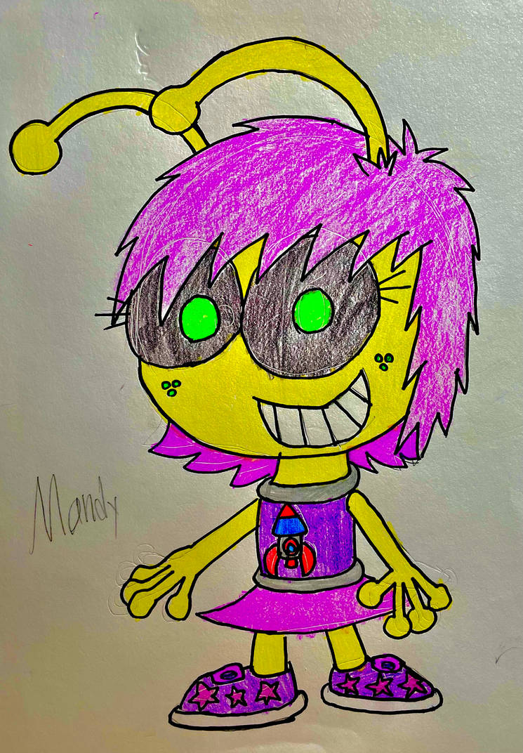 Mandy redesign by D4nnyBoi on DeviantArt