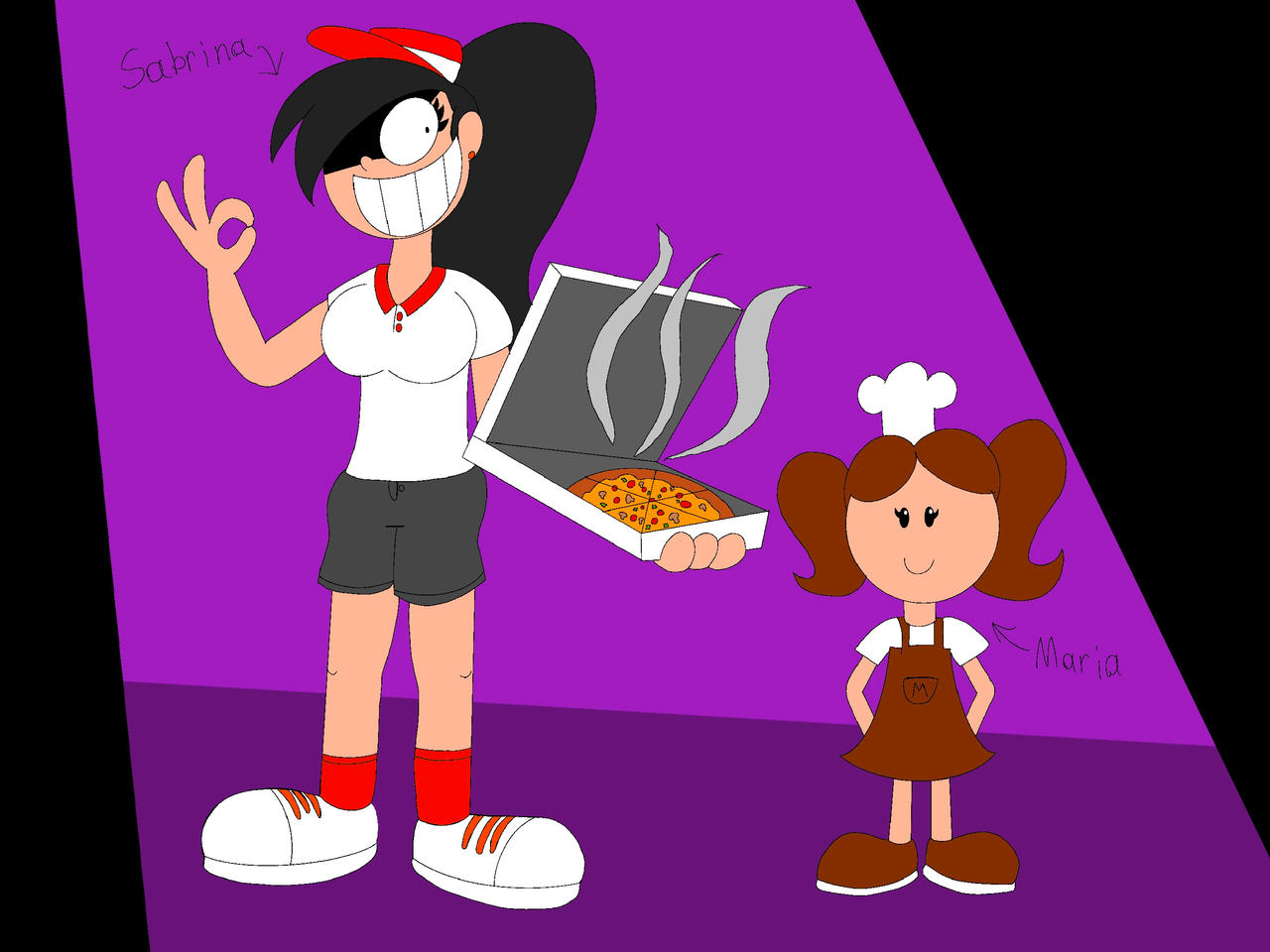 Pizza tower title but it's trio by Topdowner09 on DeviantArt