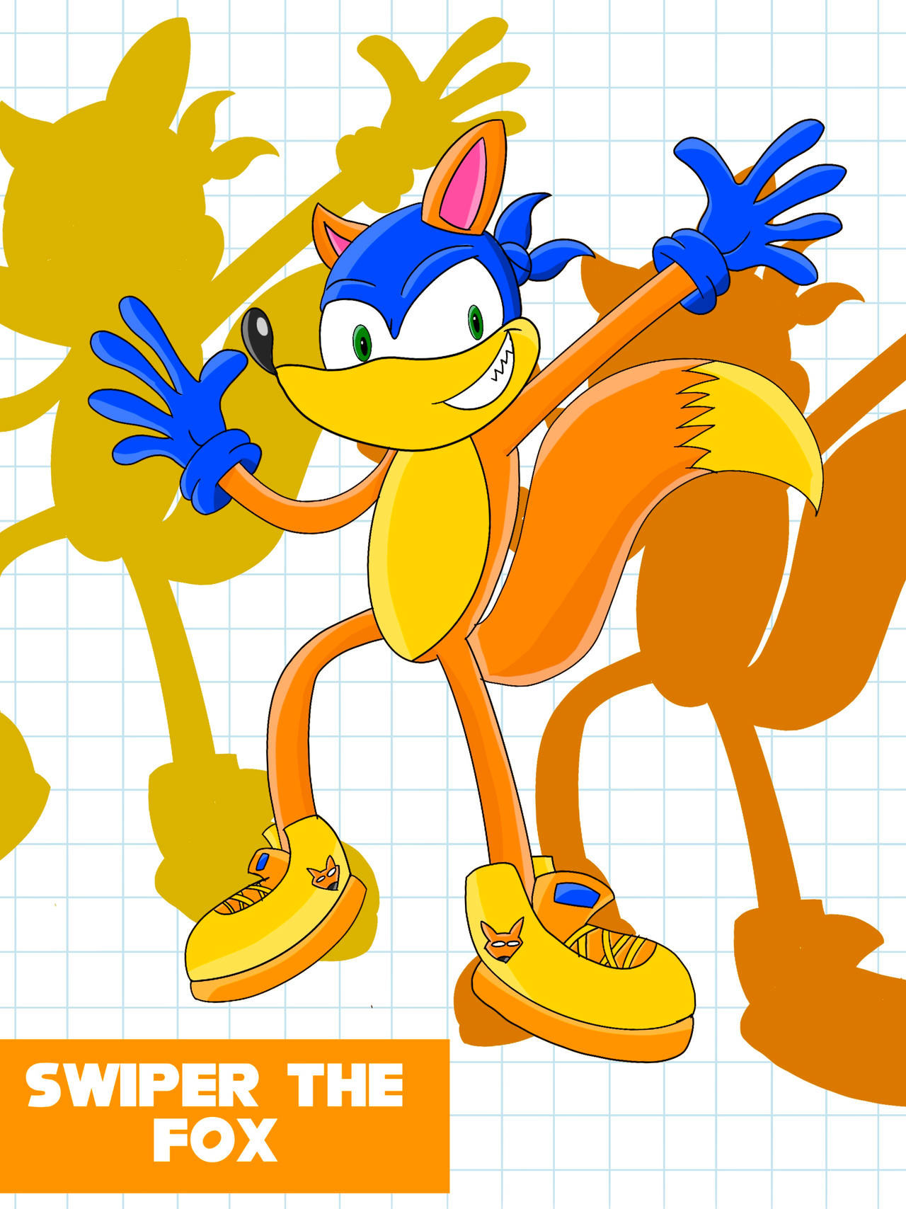 Swiper the Fox from sonic by D4nnyBoi on DeviantArt