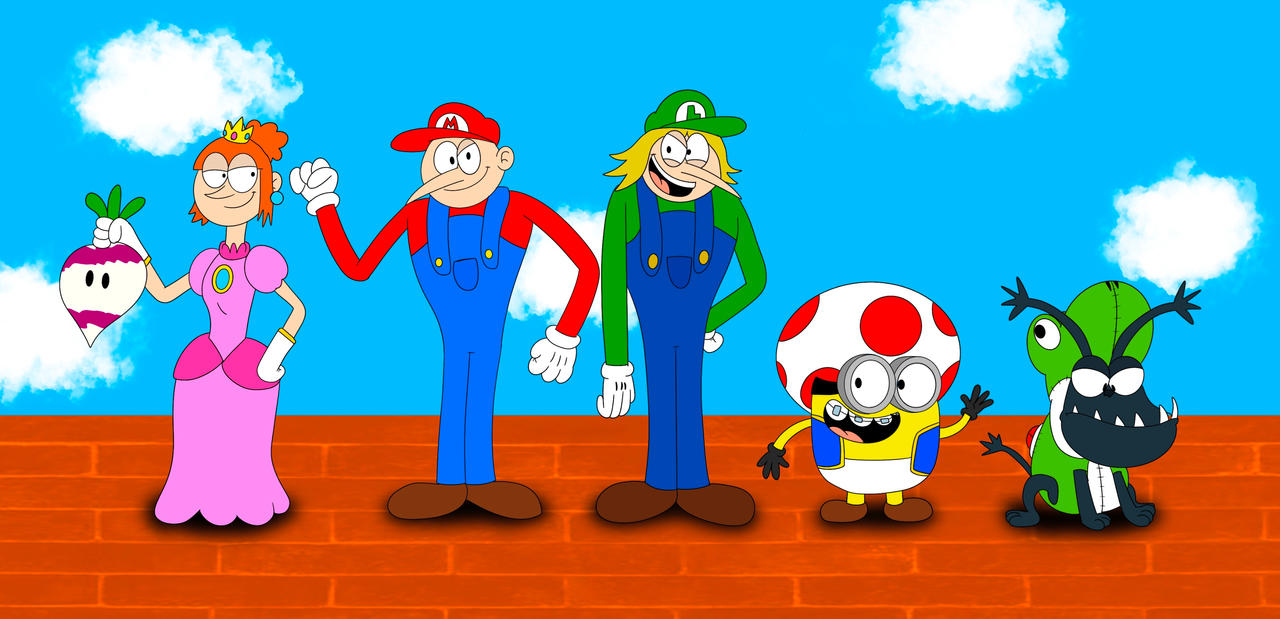 Gru-per Mario Bros by D4nnyBoi on DeviantArt