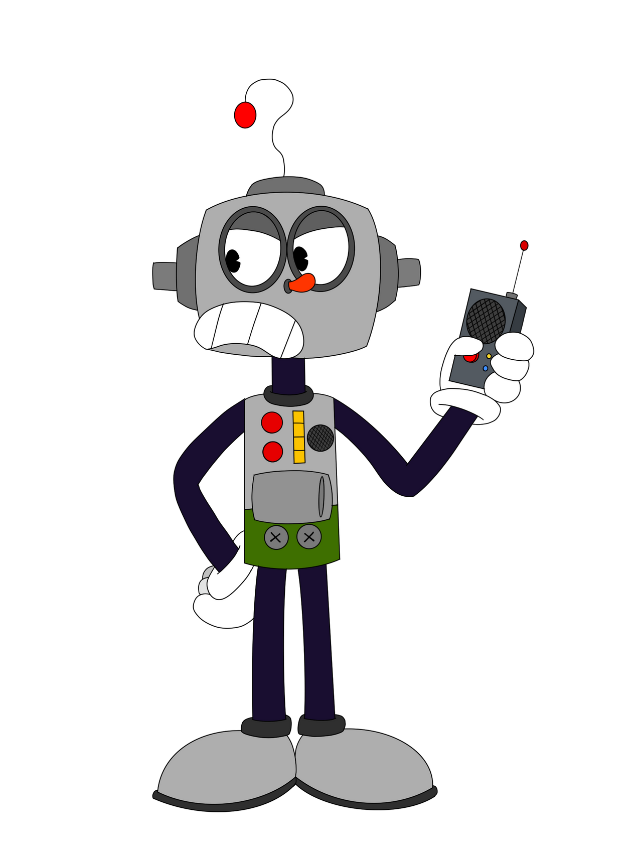Slug Bot A (Possible) new look for the Slugbot by D4nnyBoi on DeviantArt