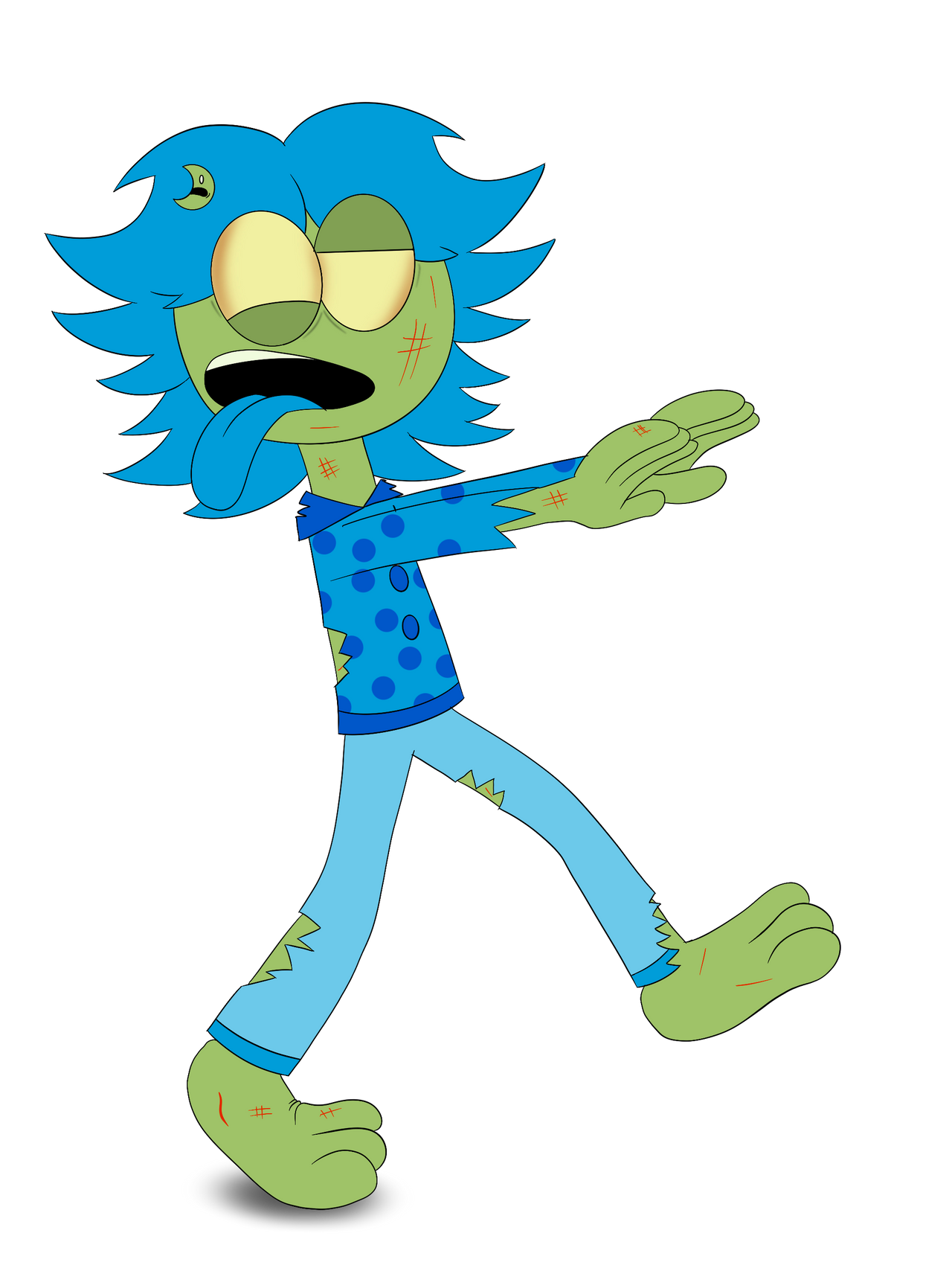 Zombie Luna by D4nnyBoi on DeviantArt