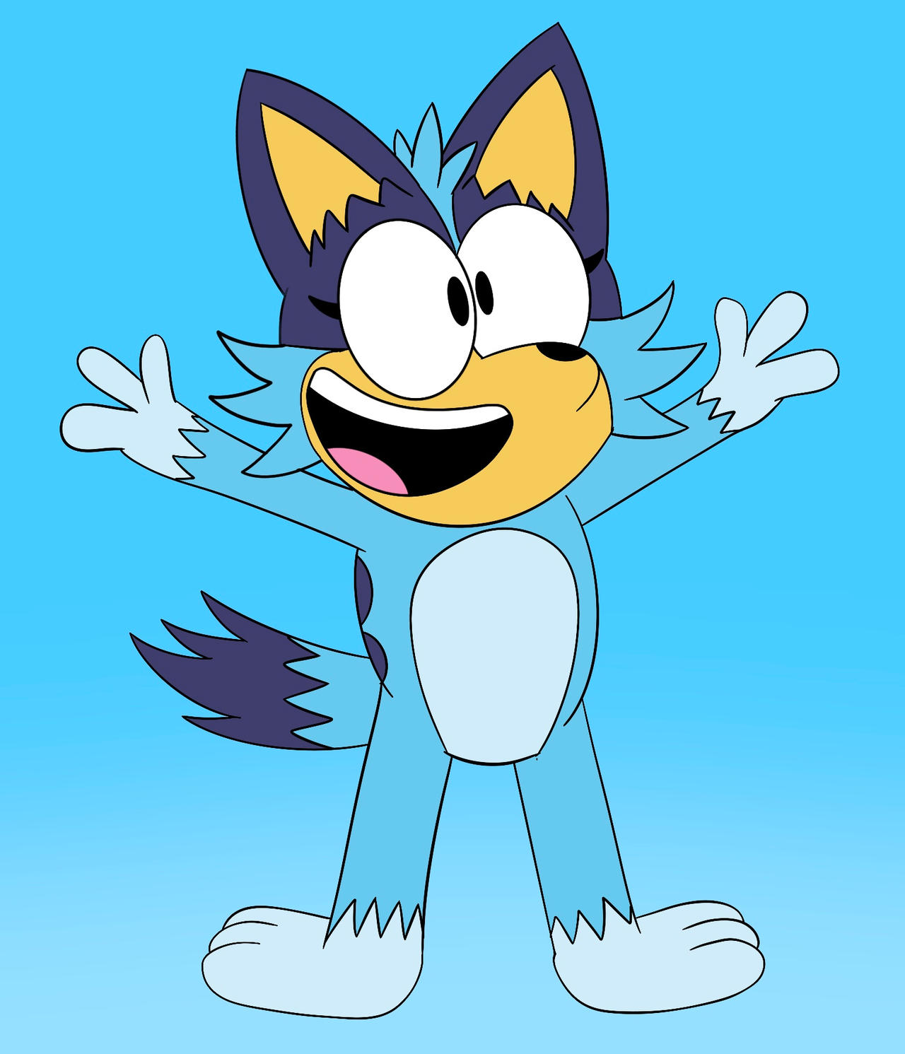 Bluey Adventure Deviantart Bluey by D4nnyBoi on DeviantArt