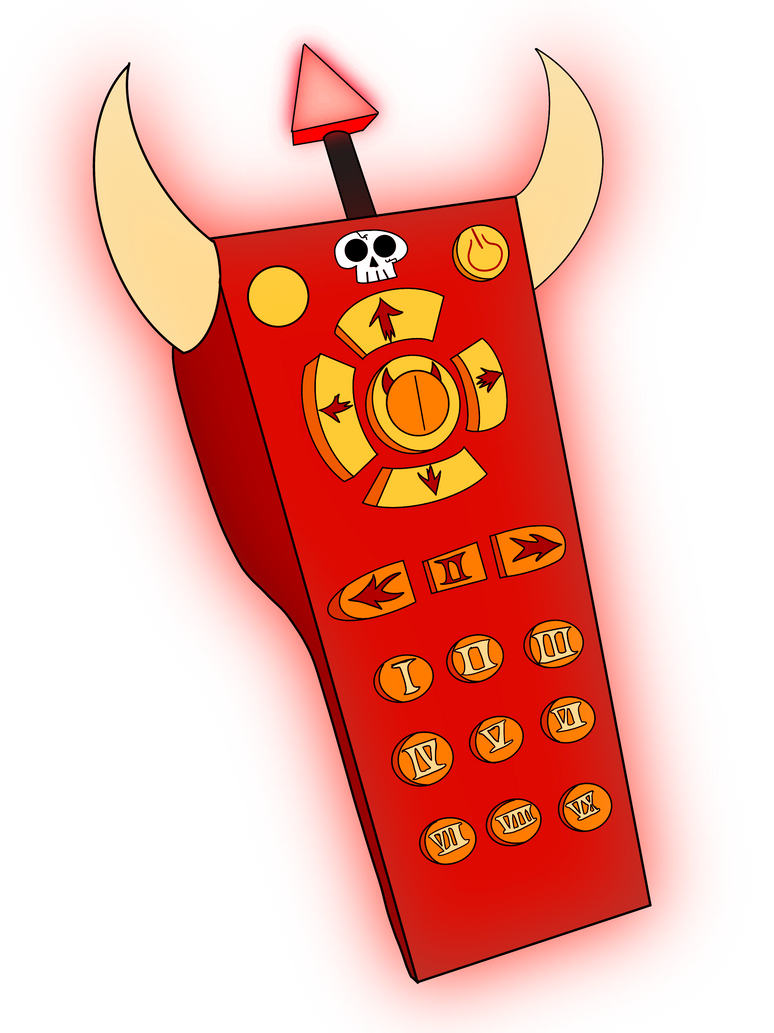 Villain Remote Demonic Remote by D4nnyBoi on DeviantArt