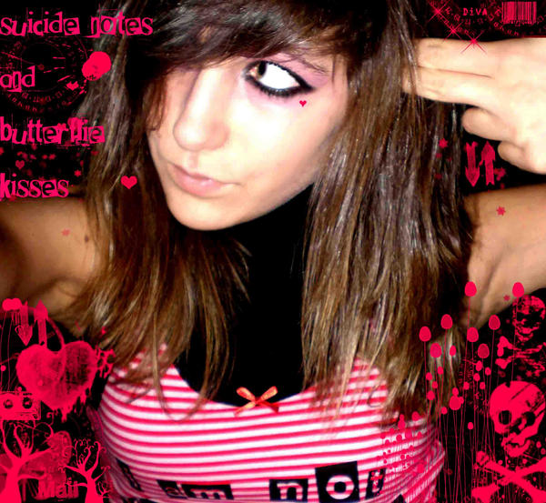 Suicide Notes+Butterfly Kisses by LuckyPetal on DeviantArt