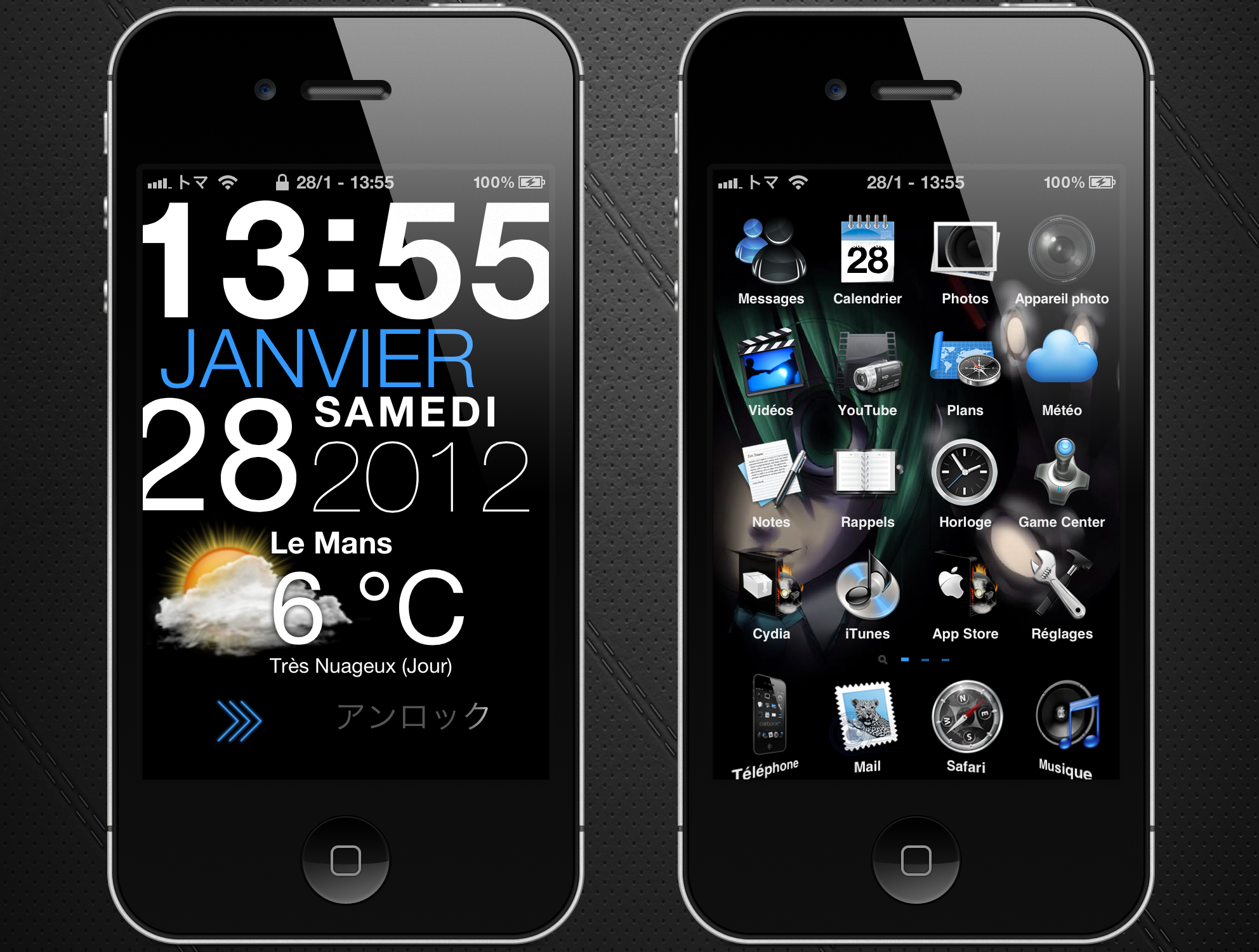 My IPhone 4S Theme. By Wr47h On DeviantArt