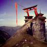 The orange temple