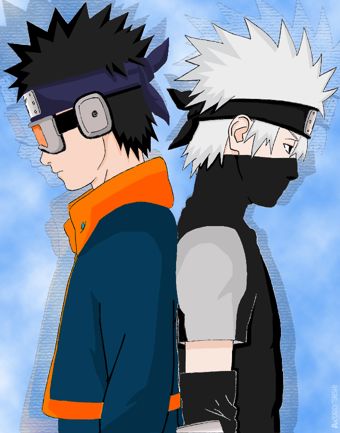 Obito and Kakashi