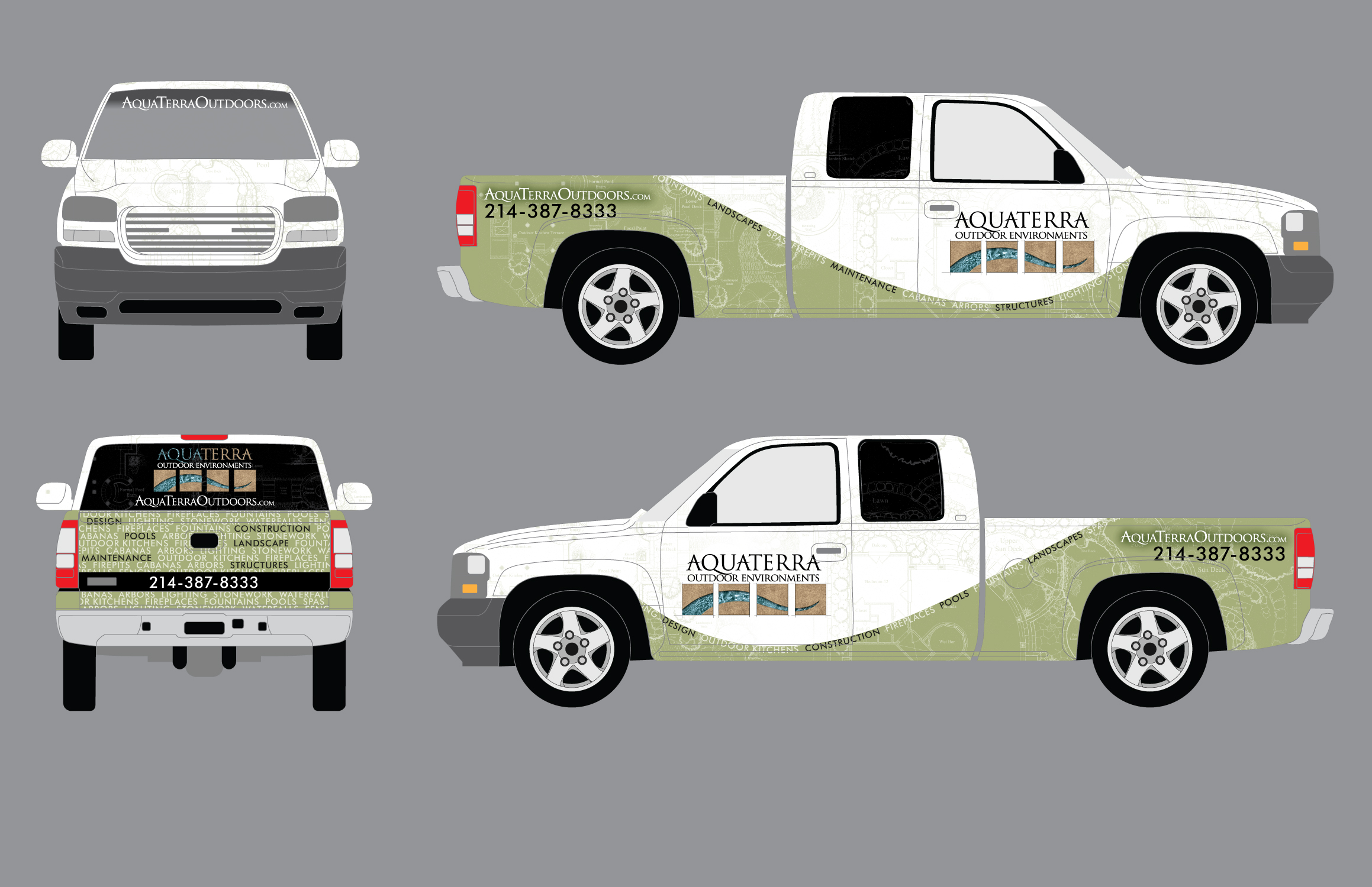 Aquaterra Truck Wrap