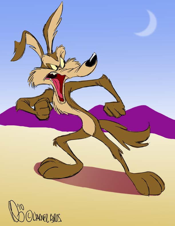 Wile E Coyote by SuperStinkWarrior on DeviantArt