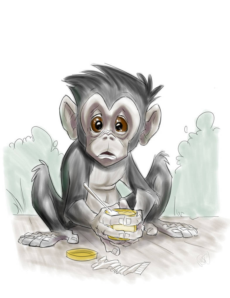 Baby Monkey By Superstinkwarrior On Deviantart Baby Monkey By Superstinkwarrior On Deviantart