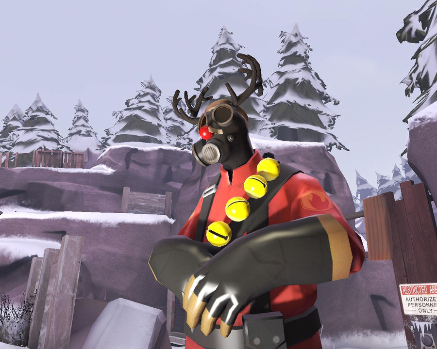 That One reindeer Pyro by tf2freaksfan on DeviantArt