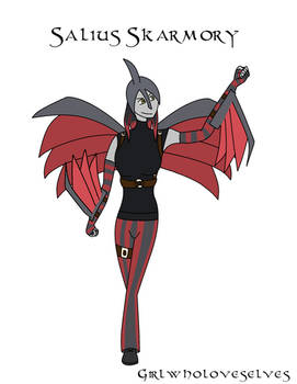 Salius the Skarmory Gijinka