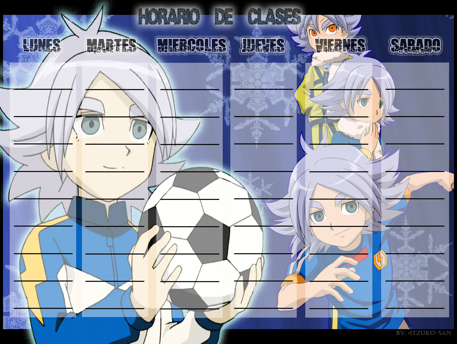 Horario de Clases - Fubuki