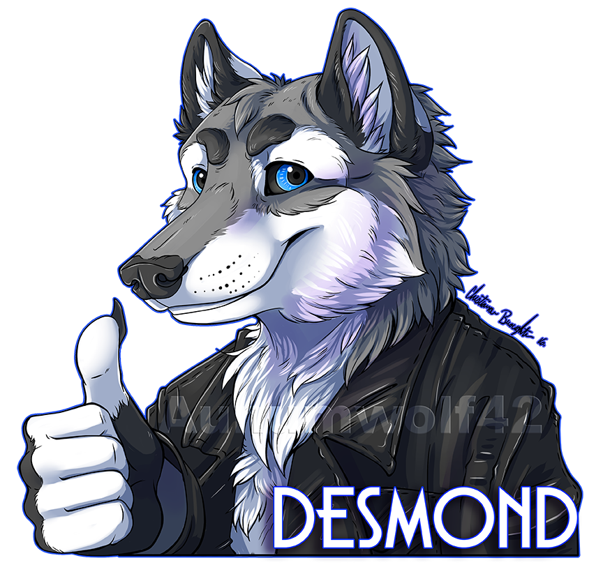 Desmond digital badge [commission]