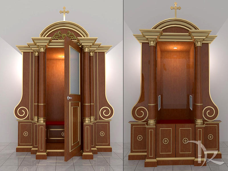 Confessional Box by MrDraftsman on DeviantArt