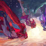 League of Legends - Star Guardians falling