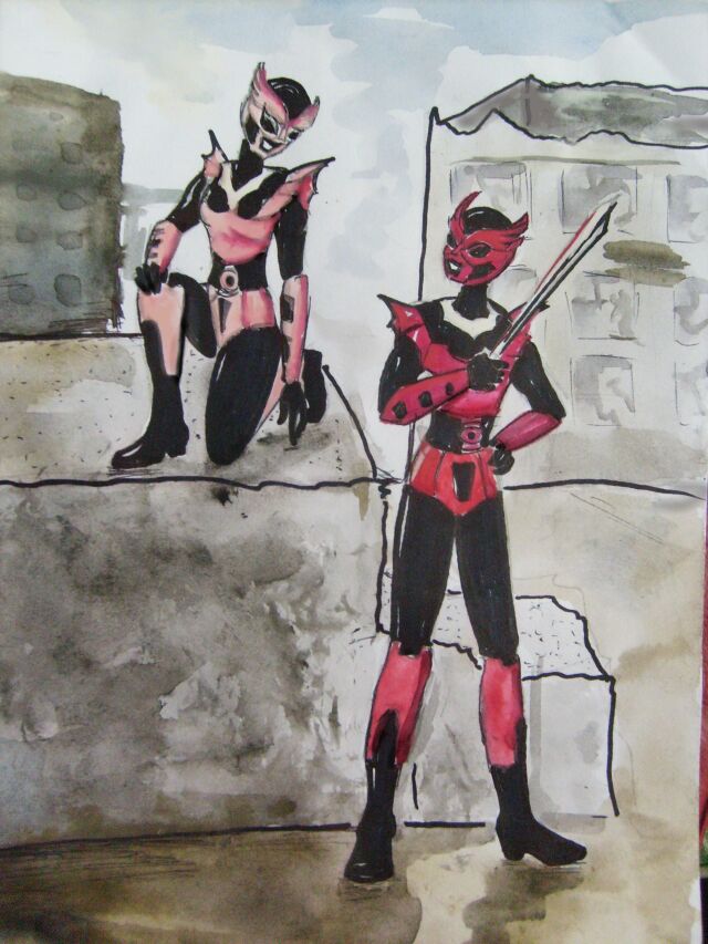 Psycho Rangers by TiElGar on DeviantArt