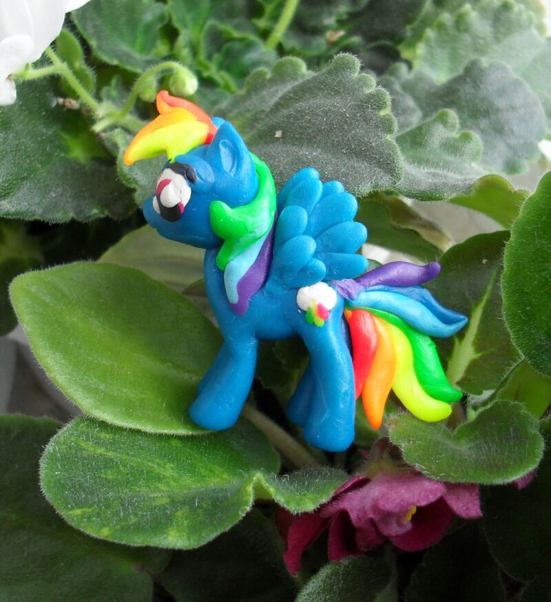 Rainbow Dash plasticine