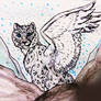 Snow Leopard. With wings)