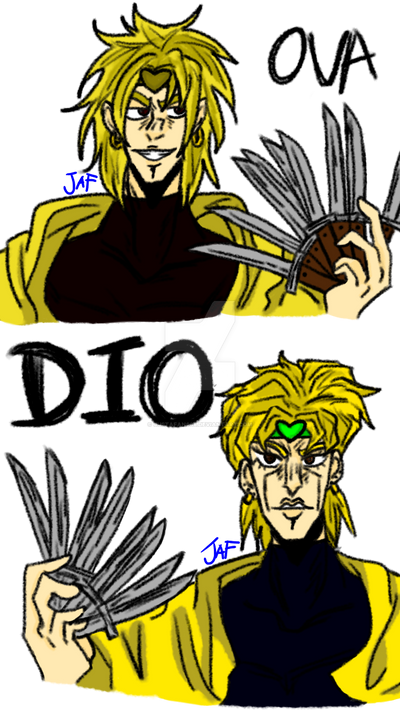 OVA DIO and DIO (Finished) by JustAFan666 on DeviantArt