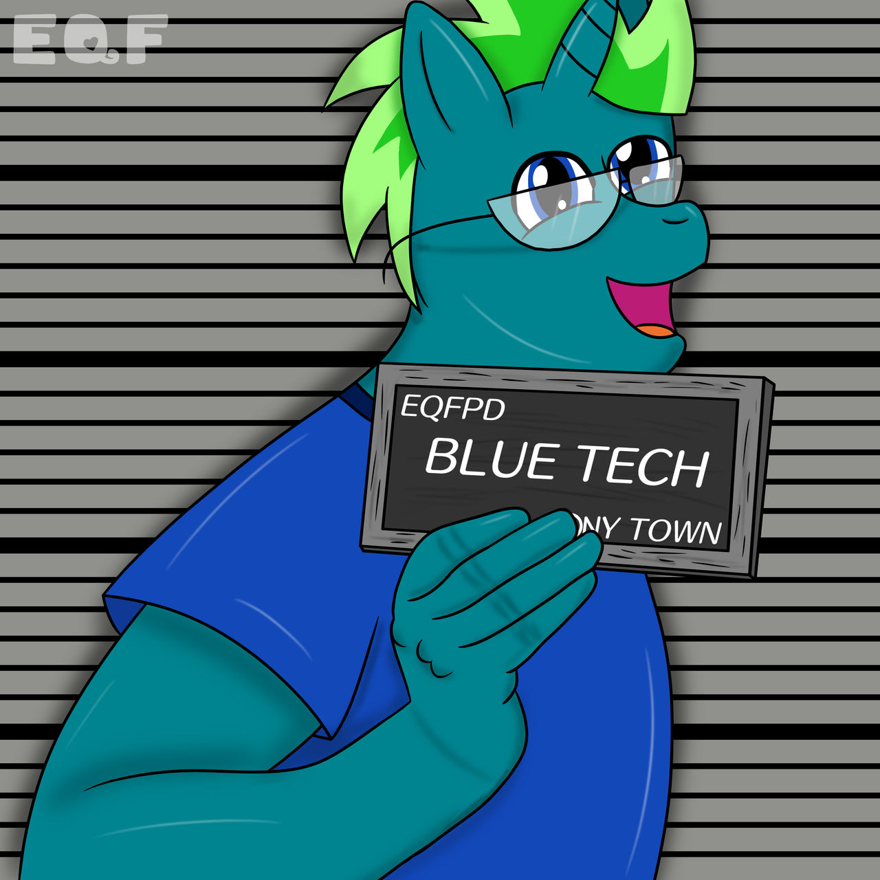 Blue Tech Prisoner by EQF18 on DeviantArt