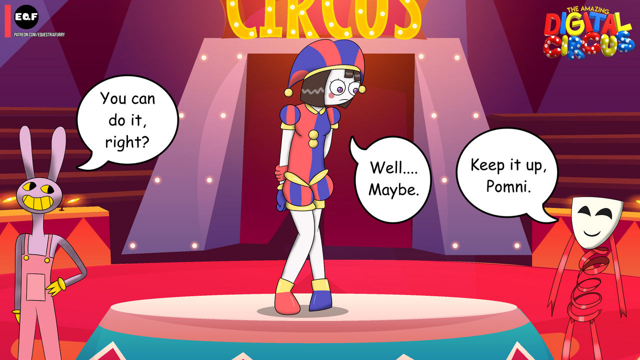 The Amazing Digital Circus Art Comic By EQF18 On DeviantArt the-amazing-digital-circus-art-comic-by-eqf18-on-deviantart