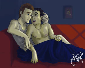 Klaine Couch