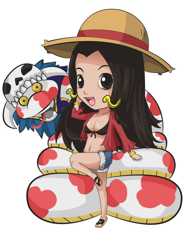 boa hancock chibi by senturi on DeviantArt
