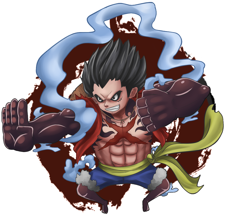 Gear fourth Luffy Render by cronustitan on DeviantArt