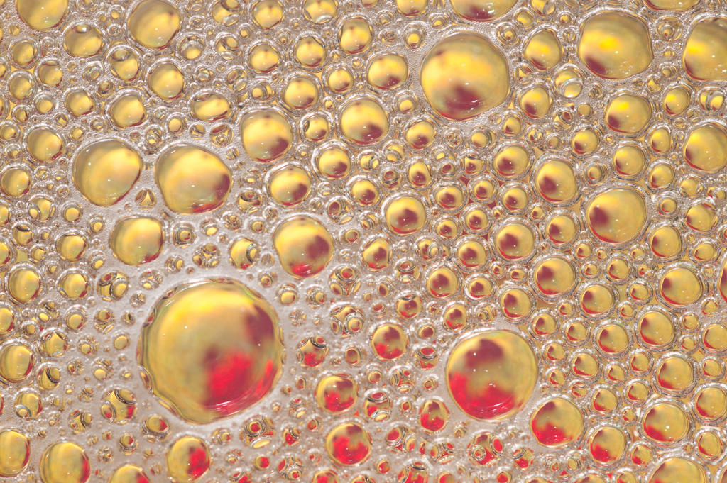 Golden bubbles