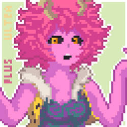 Pixel Mina by inkwarden