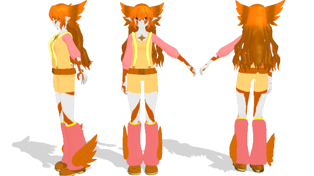 Fan Gen ref sheet (Tiama Tawny)