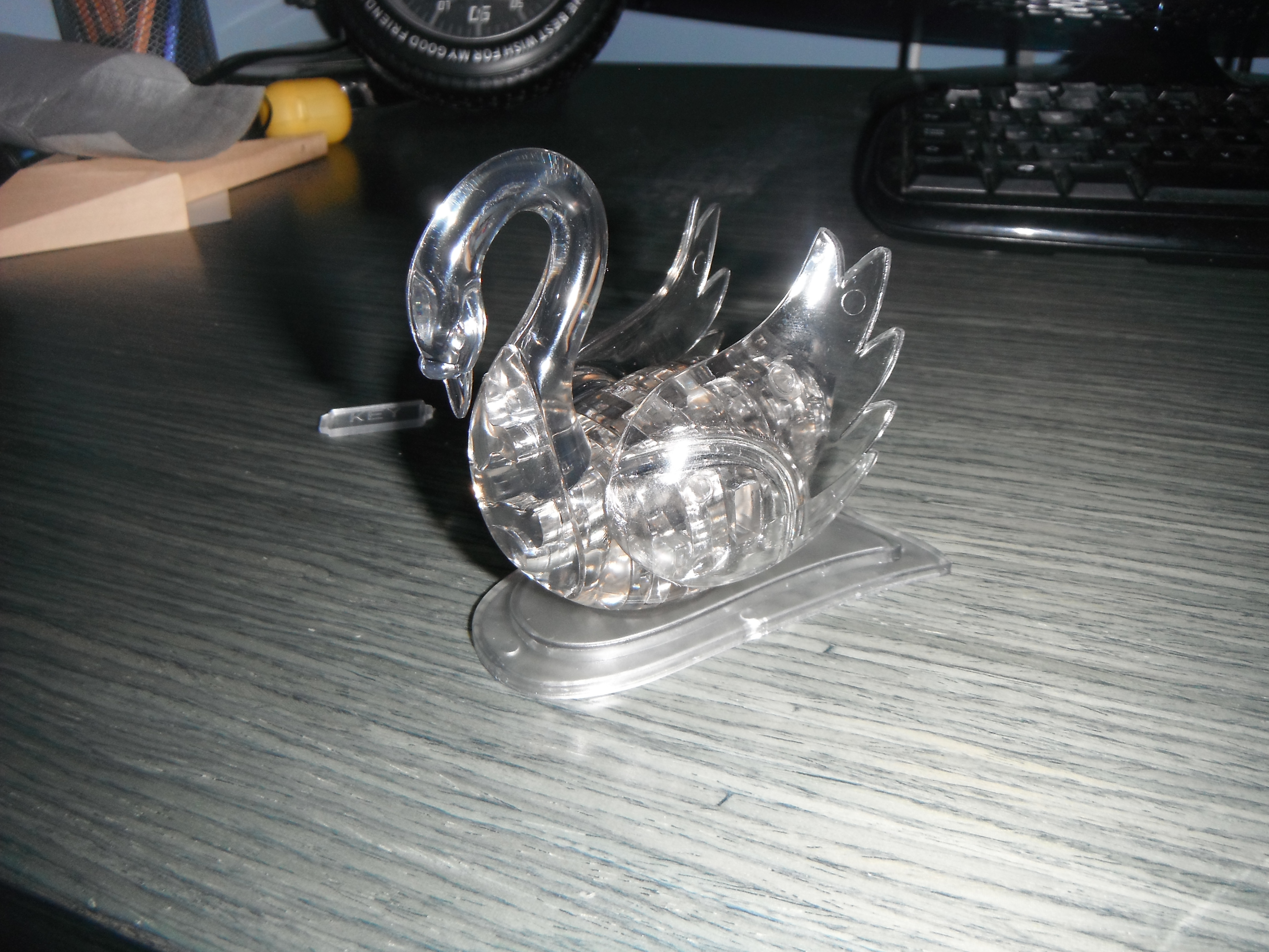 Crystal Puzzle Swan