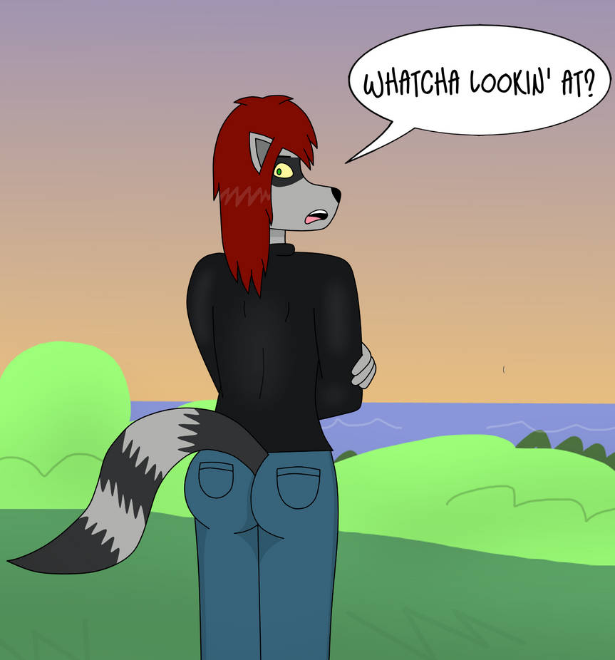 Whatcha Lookin At by SlayerTheRaccoon on DeviantArt