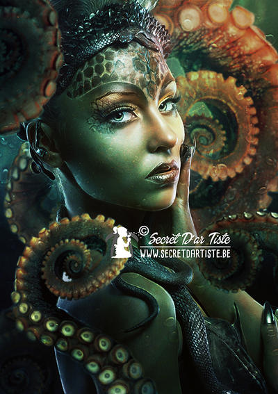 The sea witch by SecretDarTiste