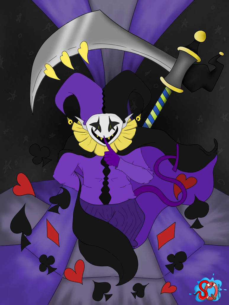 Jevil Ruler Jevil The Jester by TheRedSquid03 on DeviantArt