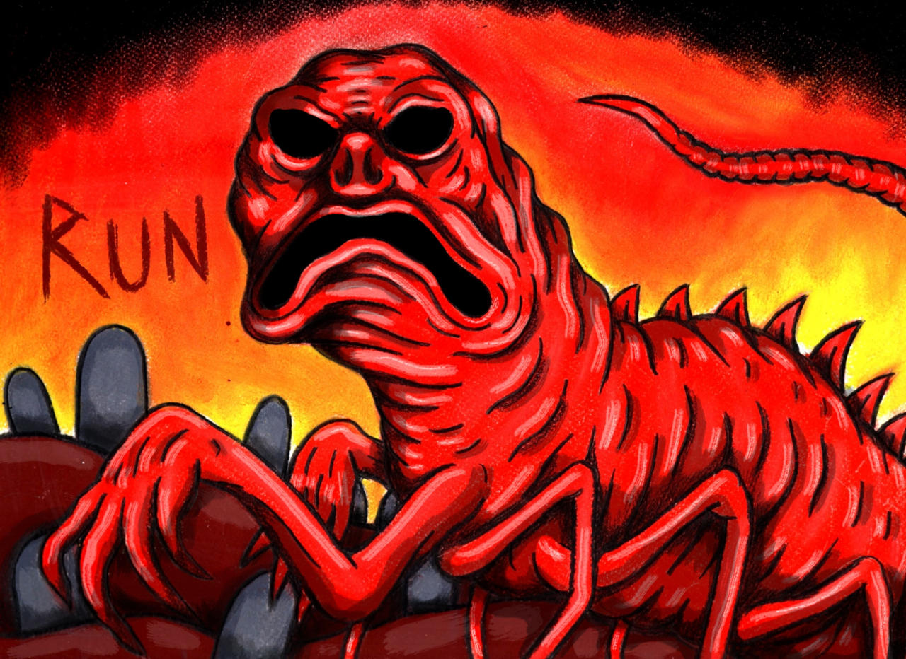 Red Rage Godzilla NES Godzilla RED by charcoalman on DeviantArt