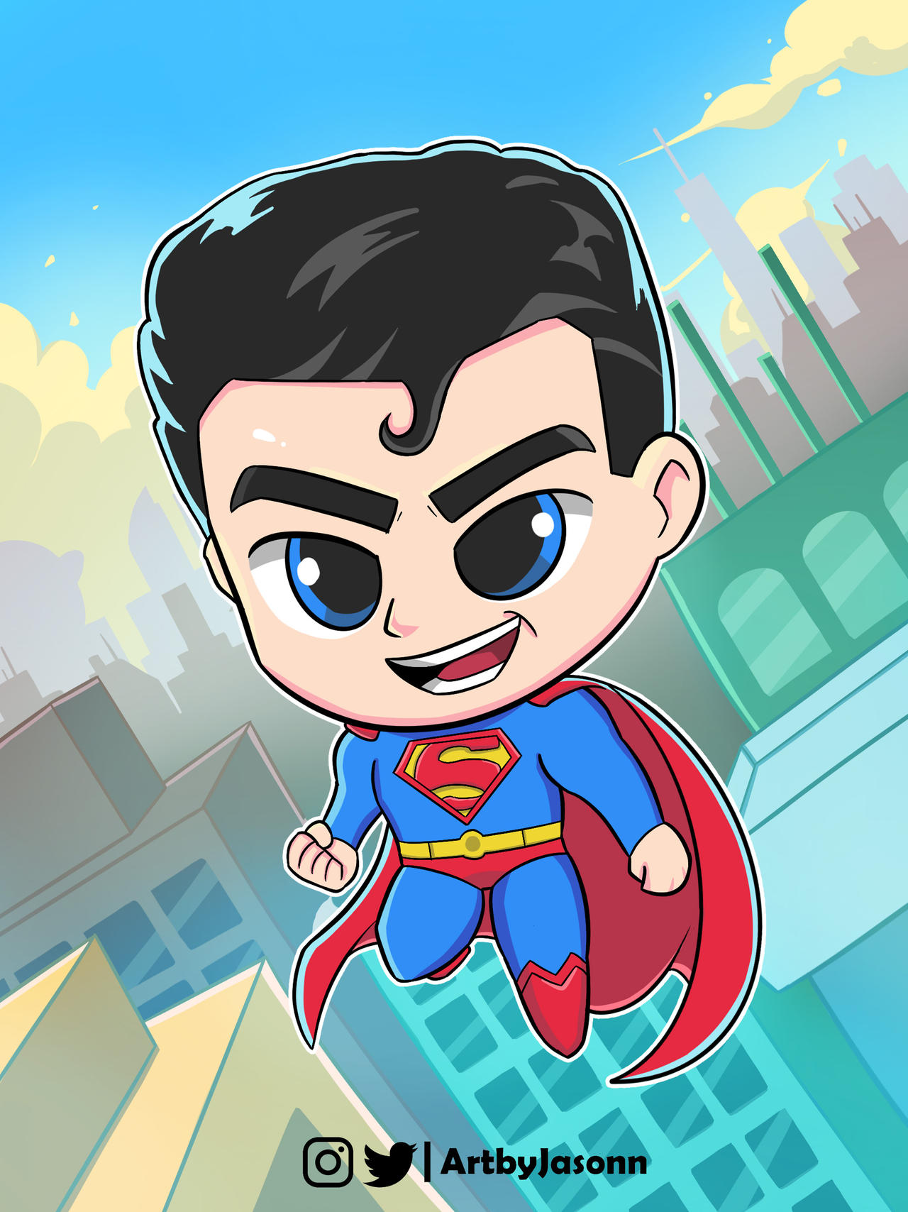 Chibi Superman by jasonart0116 on DeviantArt