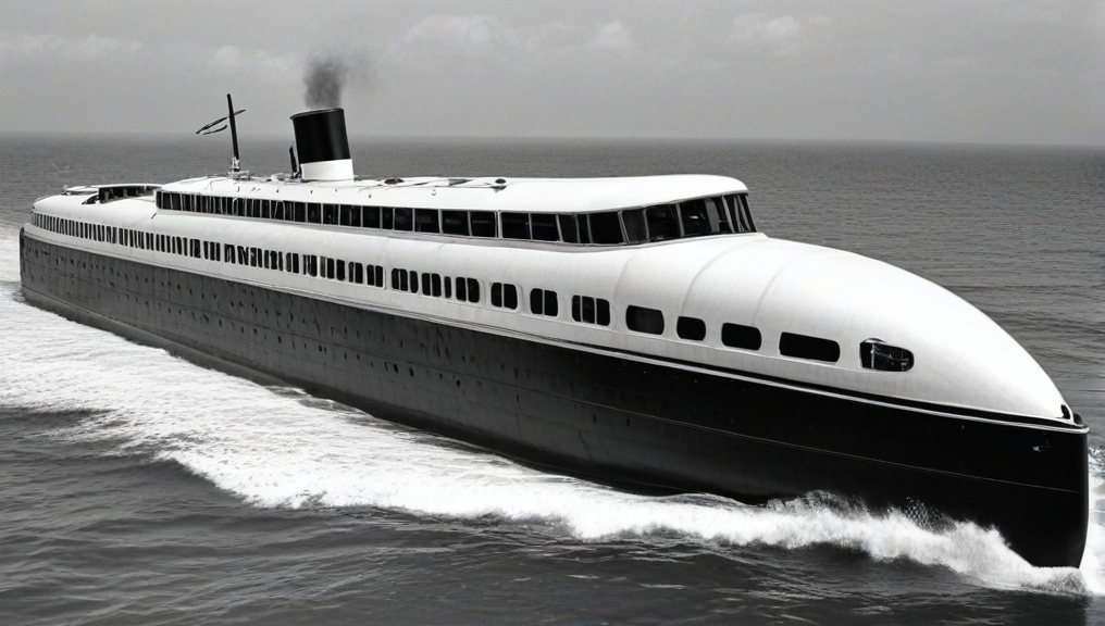 30s Streamlined Streamlined Ocean Liner Wyoming by ZachAttackDoesArt on DeviantArt