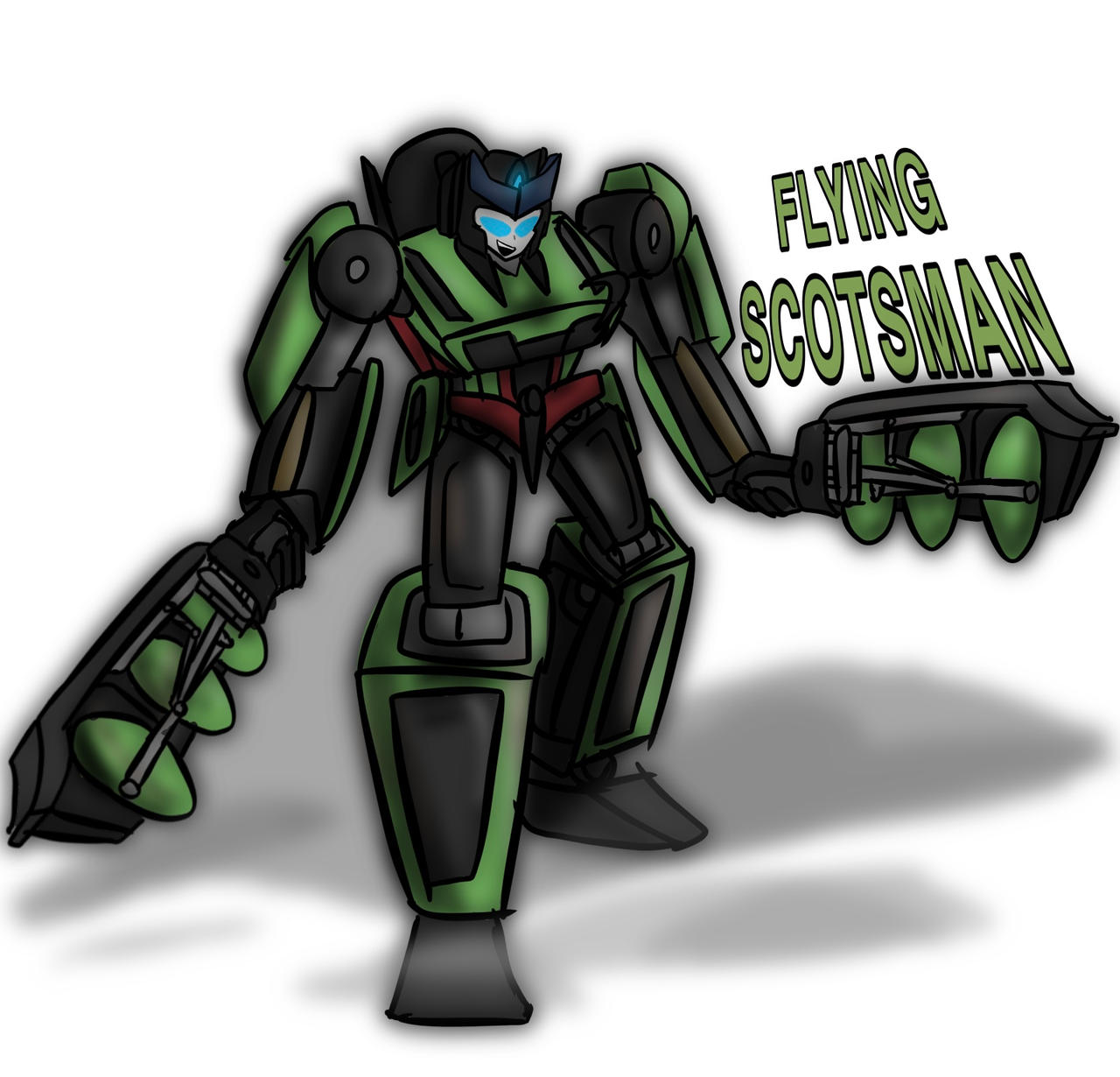 Flying Scotsman by TonKaoSAIT on DeviantArt