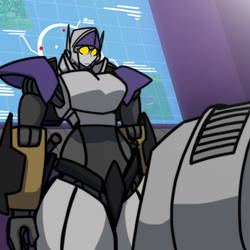 Nightbird and Megatron
