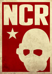 Fallout New Vegas - NCR Poster