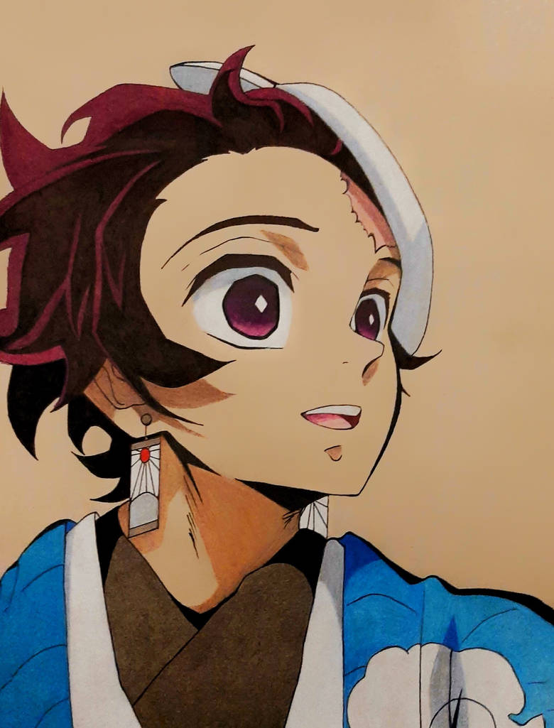 Kamado Tanjiro from Demon Slayer by Sideshowwee on DeviantArt