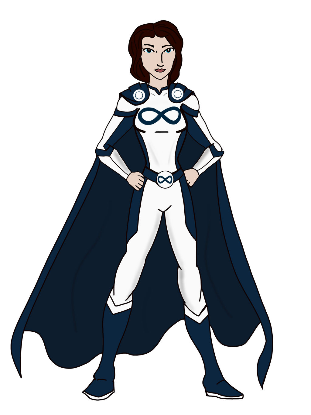 Captain Infinity Character Model by ConcordForge127 on DeviantArt